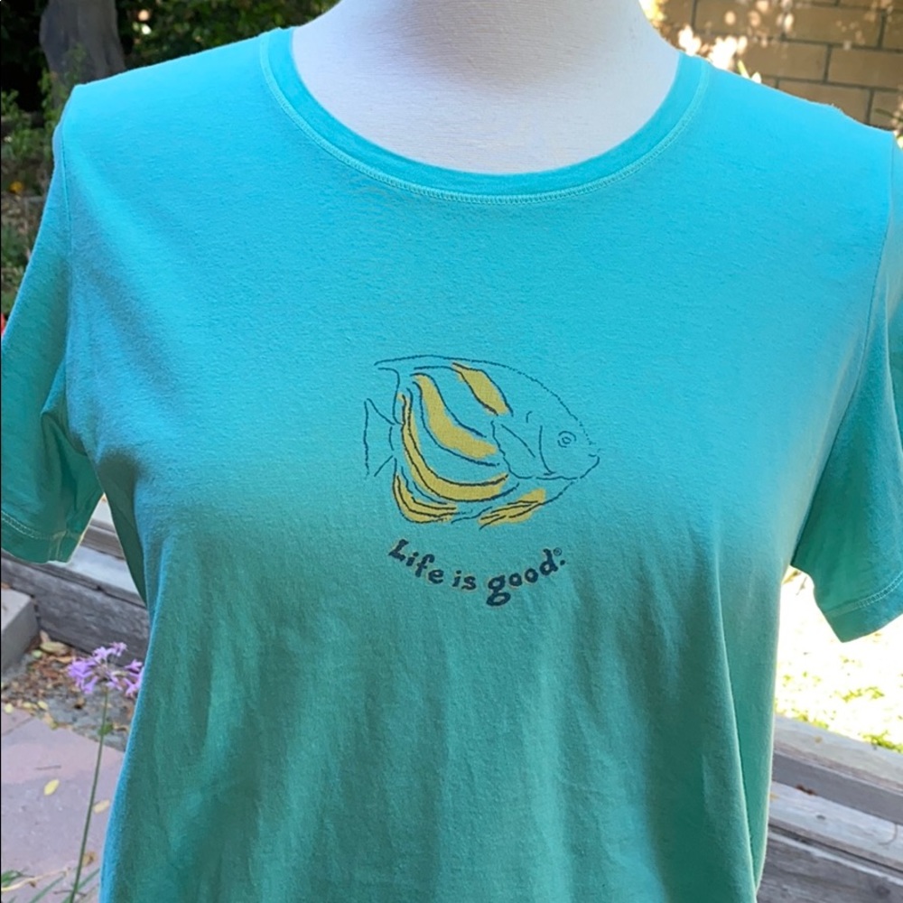 Life Is Good Fish 🐠 T shirt